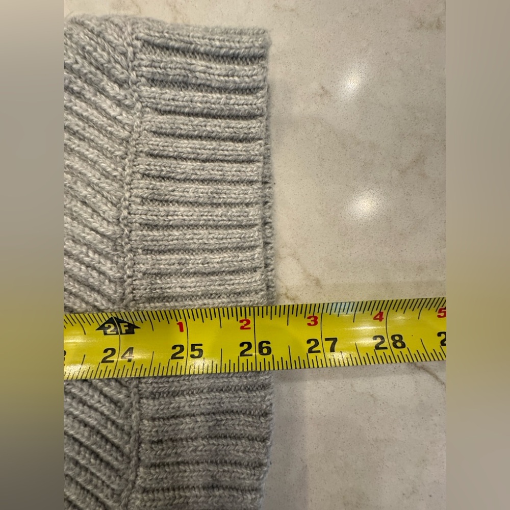 Talbots Light Gray Cowl Neck Sweater - Picture 7 of 7